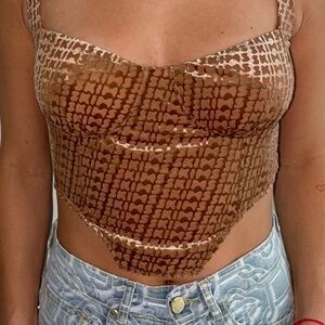 SKIMS Velvet corset BRAND NEW